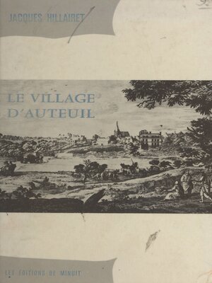 cover image of Le village d'Auteuil